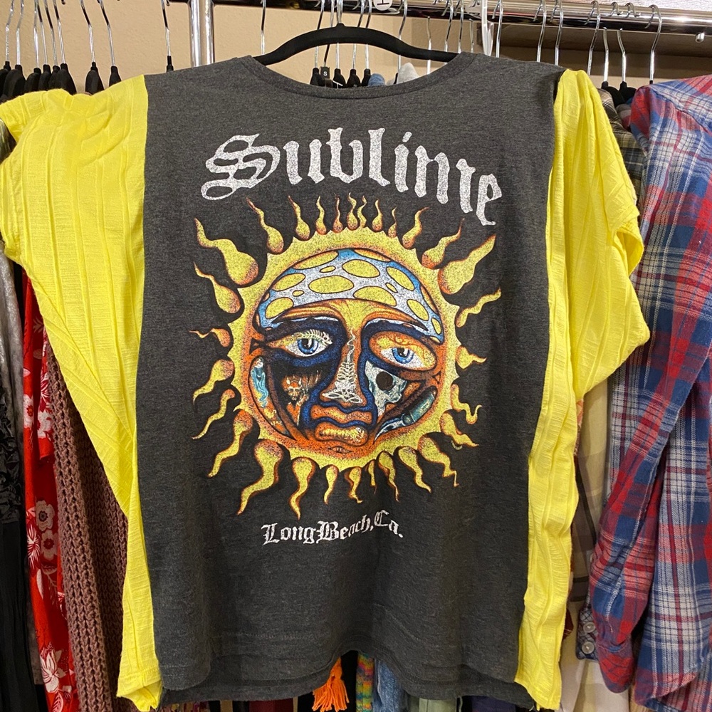 Sublime reworked upcycled band tee